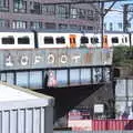 A Class 315 commuter train on 10Foot bridge, May Miscellany and Station 119, Eye Airfield, Suffolk - 18th May 2018