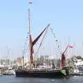 A sailing barge, An Unexpected Birthday, Ipswich, Suffolk - 26th May 2018