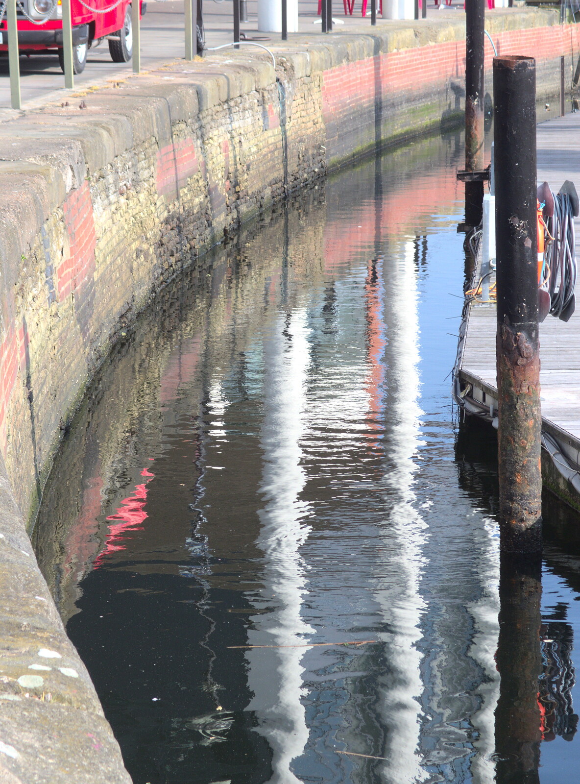 Reflections in the marina from An Unexpected Birthday, Ipswich, Suffolk - 26th May 2018