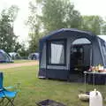 The camper van awning, Dower House Camping, West Harling, Norfolk - 27th May 2018