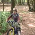 Fred's on his bike, Dower House Camping, West Harling, Norfolk - 27th May 2018