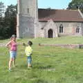 We visit the abandoned West Harling church again, Dower House Camping, West Harling, Norfolk - 27th May 2018