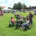 Wavy has a beer, The Not-Opening of the Palgrave Playground, Palgrave, Suffolk - 3rd June 2018