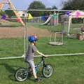 The playground itself is fenced off, The Not-Opening of the Palgrave Playground, Palgrave, Suffolk - 3rd June 2018