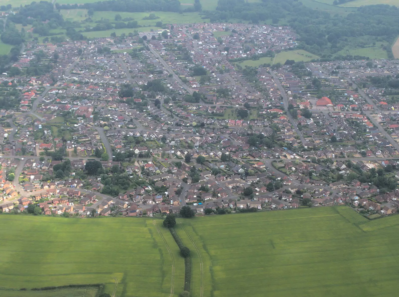 Spixworth from the air, from A Postcard From Asperen, Gelderland, Netherlands - 9th June 2018