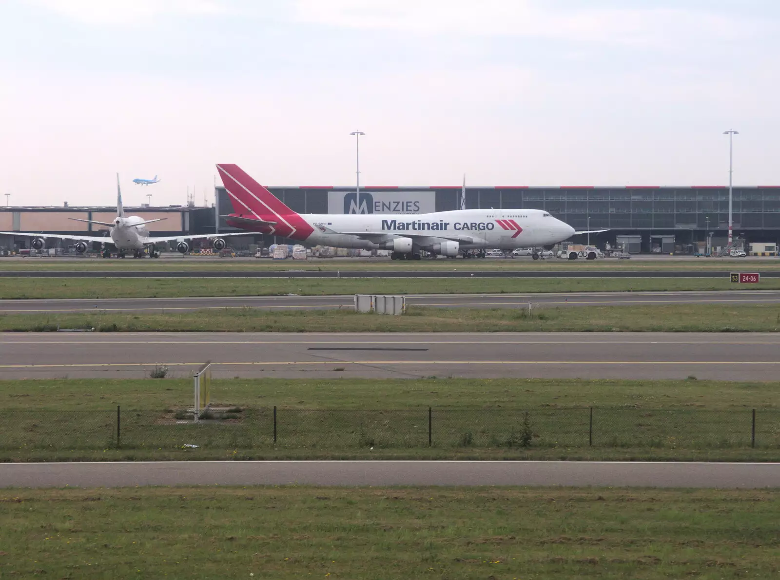 A Martinair 747 Cargo on the ground, from A Postcard From Asperen, Gelderland, Netherlands - 9th June 2018