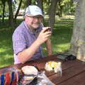 We have a picnic outside our hotel - De Schildkamp, A Postcard From Asperen, Gelderland, Netherlands - 9th June 2018