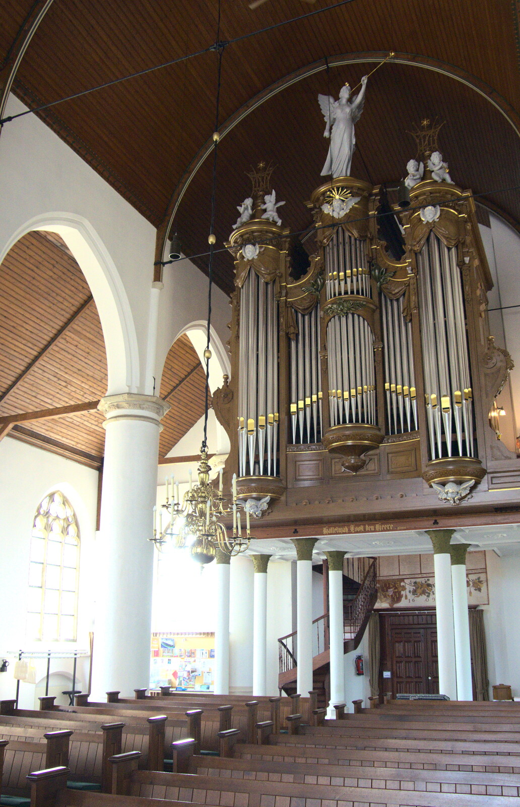 The organ of the Hervormde Kerk from A Postcard From Asperen, Gelderland, Netherlands - 9th June 2018