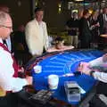 A game of Blackjack occurs, Martin's James Bond 50th Birthday, Asperen, Gelderland, Netherlands - 9th June 2018