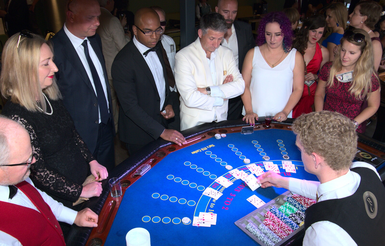 More gambling from Martin's James Bond 50th Birthday, Asperen, Gelderland, Netherlands - 9th June 2018