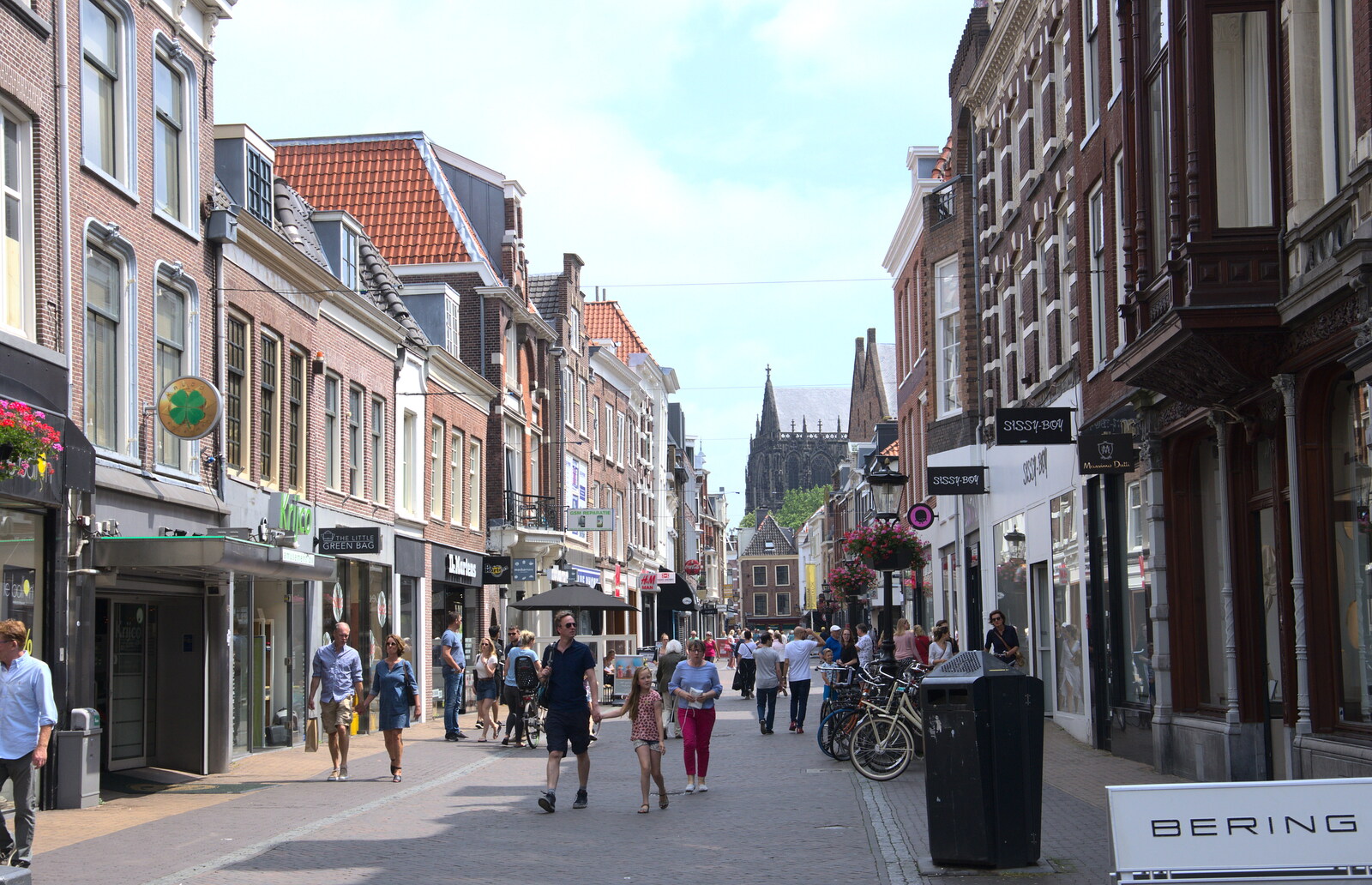 The streets of Utrecht - Steenweg, possibly from A Postcard from Utrecht, Nederlands - 10th June 2018