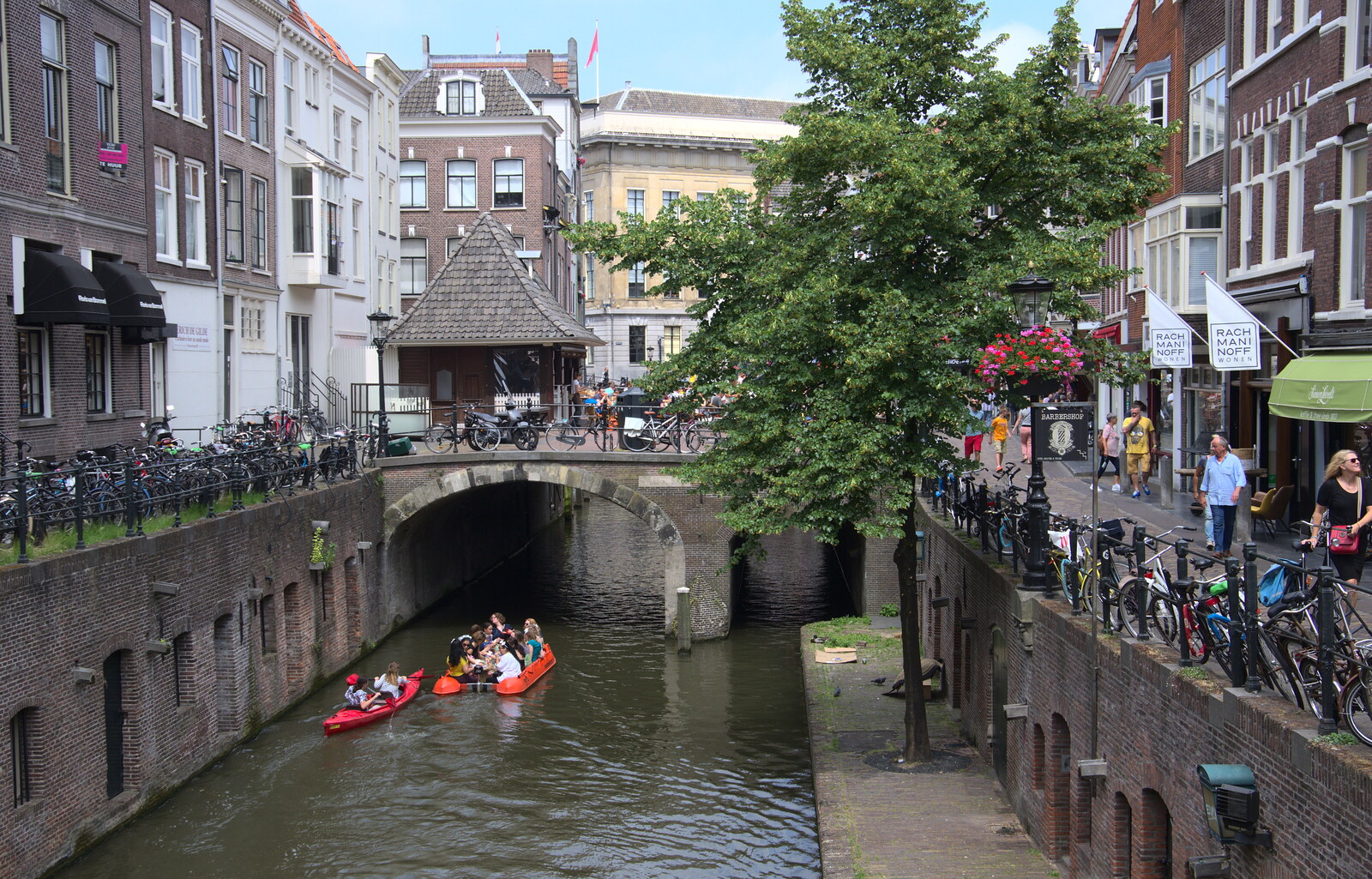 Back on Vismarkt from A Postcard from Utrecht, Nederlands - 10th June 2018