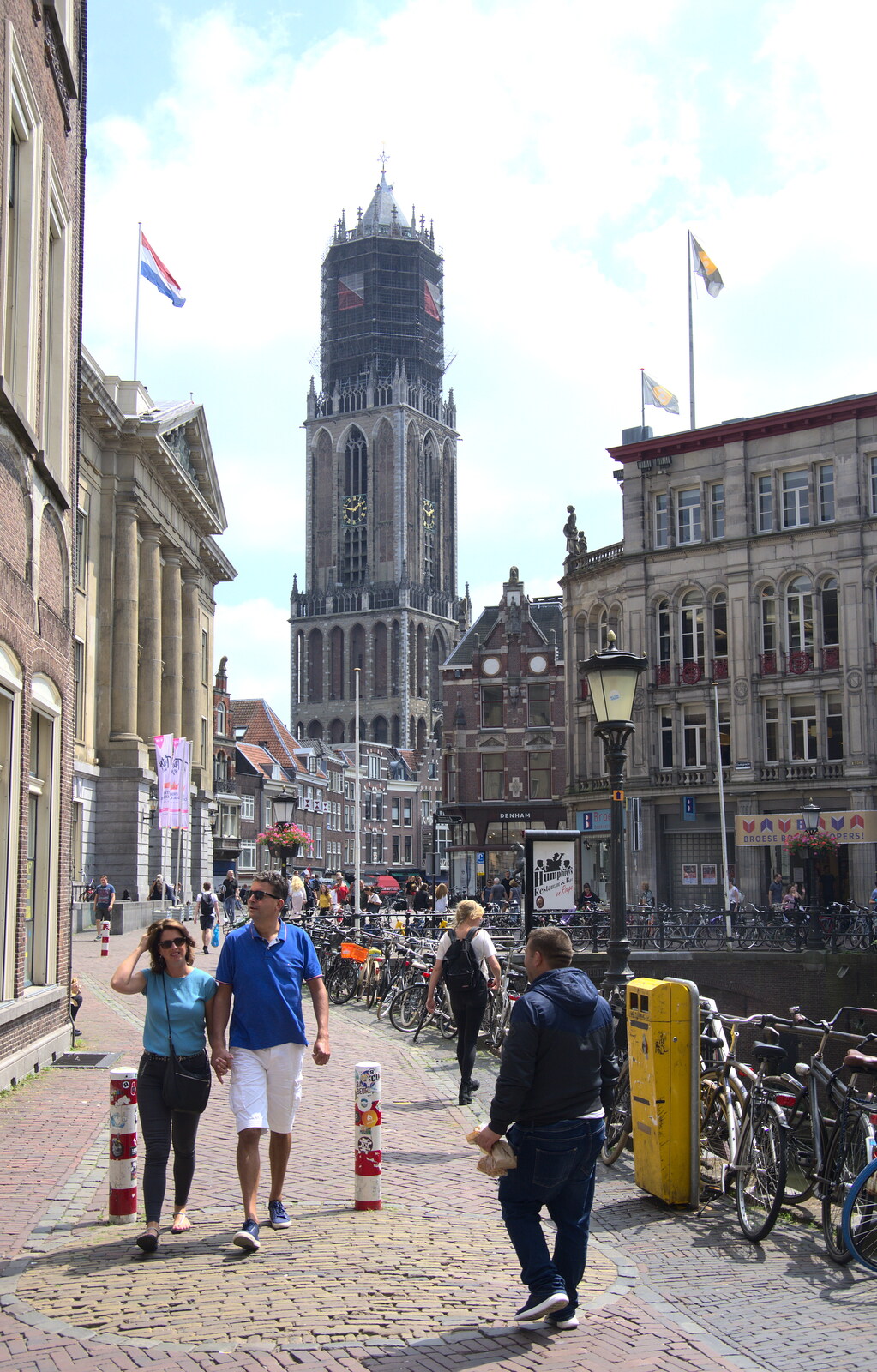 The famous Domtoren, or Dom Tower of Utrecht from A Postcard from Utrecht, Nederlands - 10th June 2018