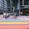 The Rainbow Crossing by Miffy's Traffic Light, A Postcard from Utrecht, Nederlands - 10th June 2018