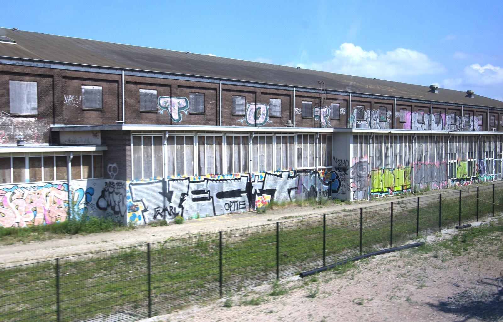 Derelict buildings from A Postcard from Utrecht, Nederlands - 10th June 2018
