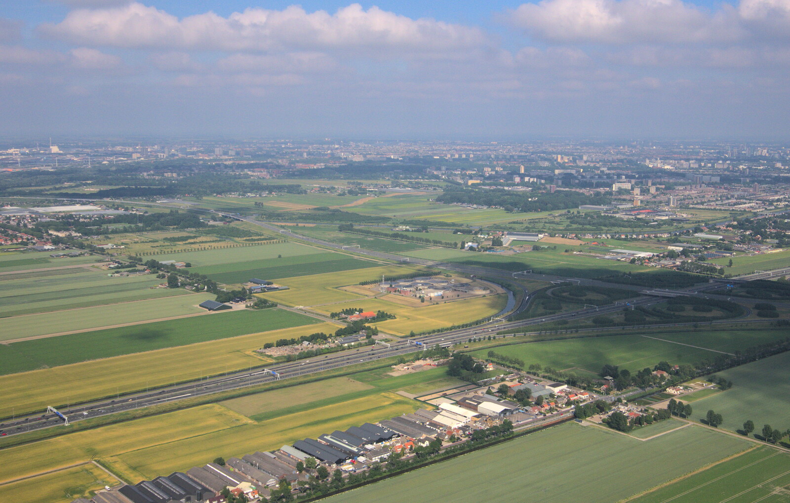 The fields of the Netherlands from A Postcard from Utrecht, Nederlands - 10th June 2018