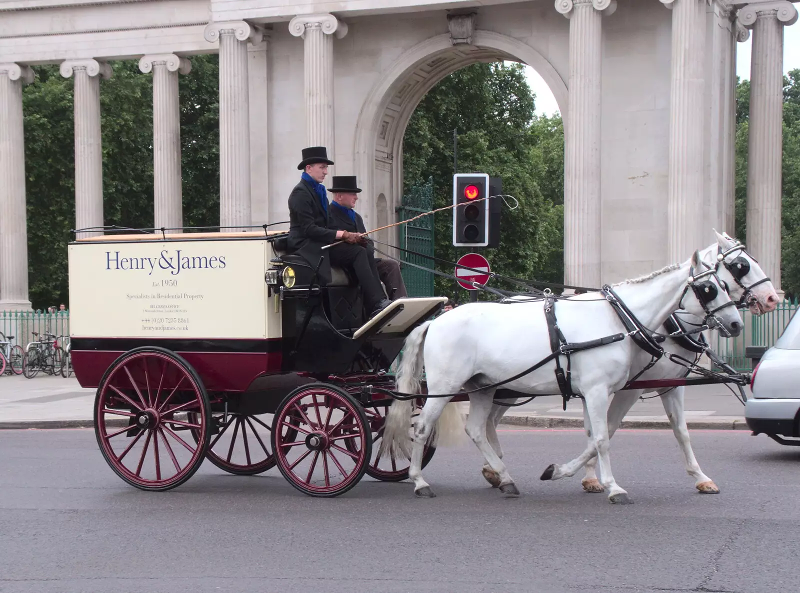 Henry & James estate agents - very fancy, from SwiftKey's Hundred Million, Paddington, London - 13th June 2018