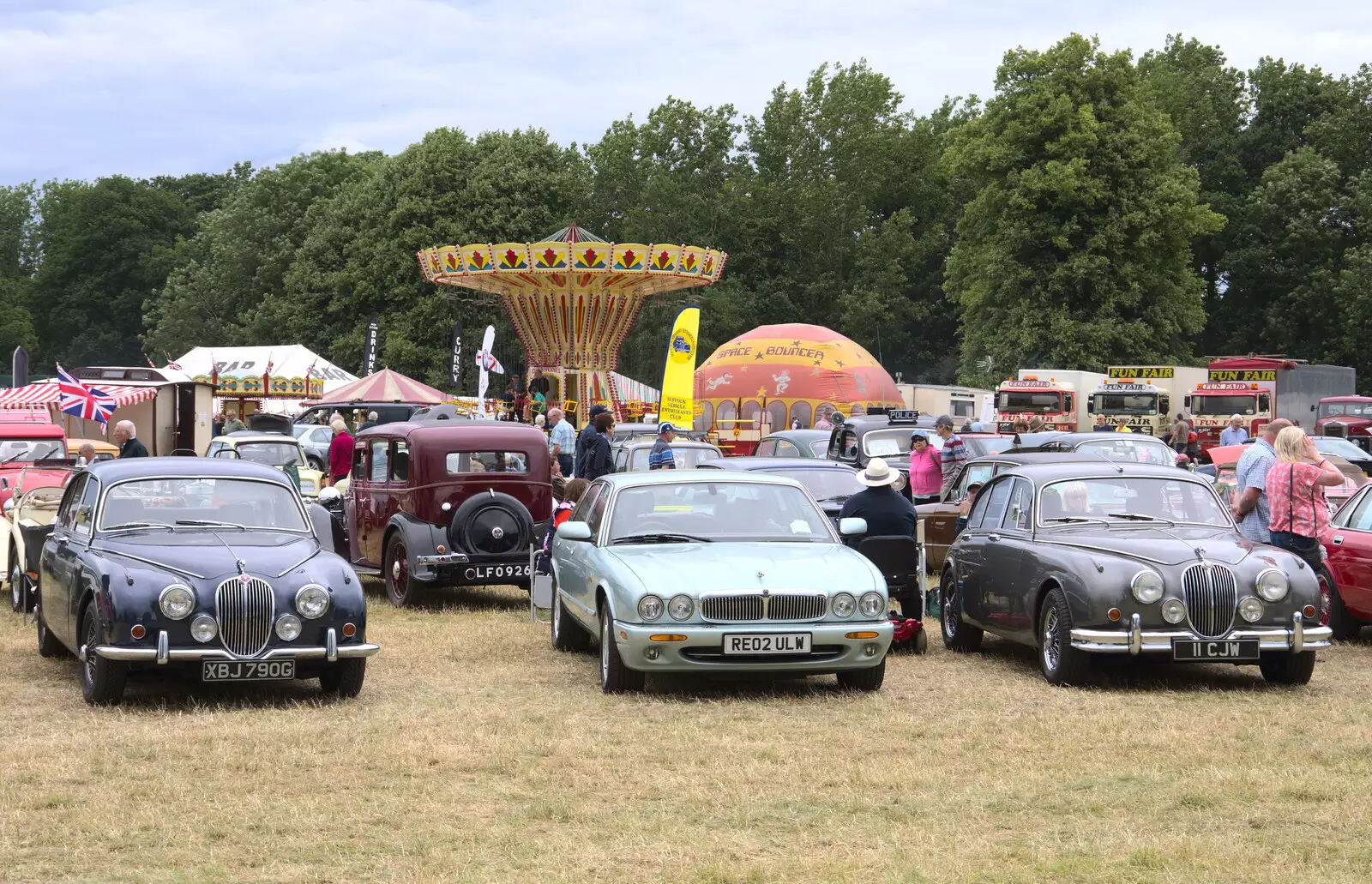 A bunch of Jaguars of various ages, from The Formerly-Known-As-The-Eye-Show, Palgrave, Suffolk - 17th June 2018