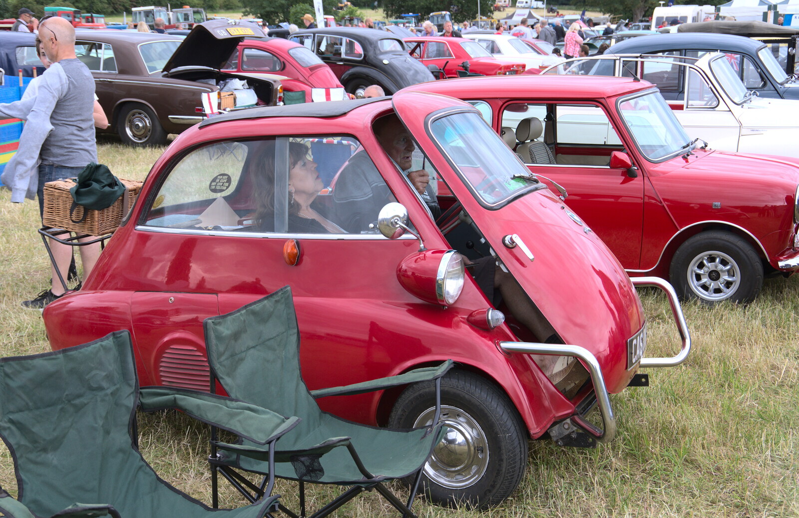 A tiny three-wheeled BMW from The Formerly-Known-As-The-Eye-Show, Palgrave, Suffolk - 17th June 2018