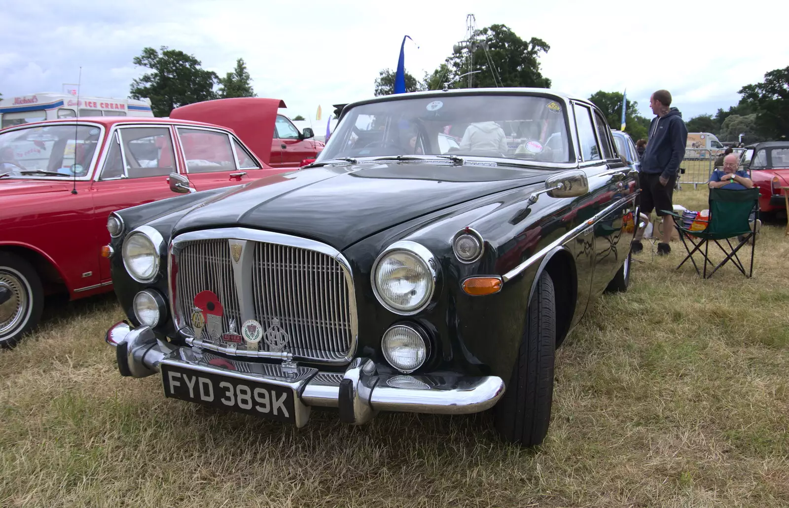 Some sort of old Rover, from The Formerly-Known-As-The-Eye-Show, Palgrave, Suffolk - 17th June 2018