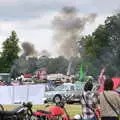 Something spews a cloud of pollution into the sky, The Formerly-Known-As-The-Eye-Show, Palgrave, Suffolk - 17th June 2018