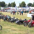 A view of the motorbikes, The Formerly-Known-As-The-Eye-Show, Palgrave, Suffolk - 17th June 2018