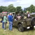 Clive in a Jeep, The Formerly-Known-As-The-Eye-Show, Palgrave, Suffolk - 17th June 2018