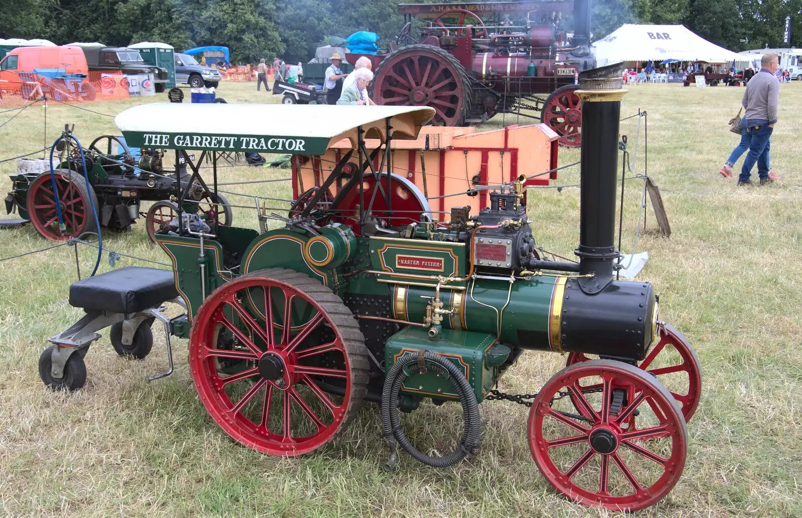 Master Potter - anothe rminiature traction engine, from The Formerly-Known-As-The-Eye-Show, Palgrave, Suffolk - 17th June 2018