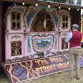 Someone reflects upon the Pell Street Organ, The Formerly-Known-As-The-Eye-Show, Palgrave, Suffolk - 17th June 2018