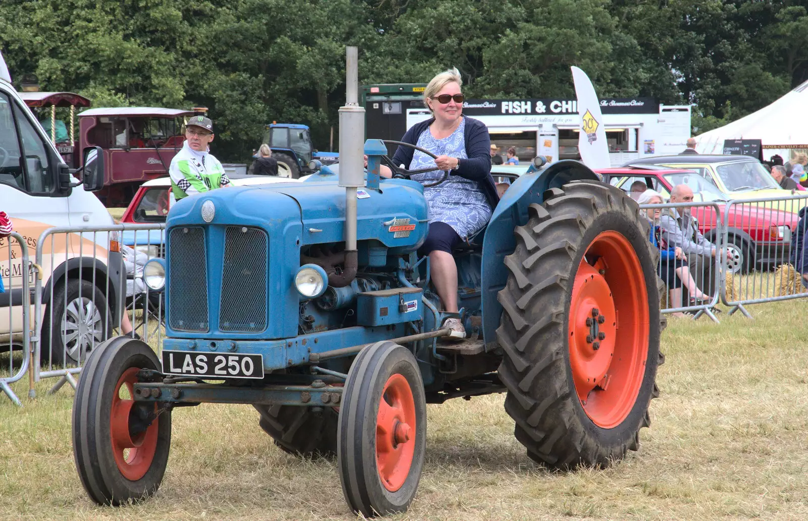 Rachel - a 'lady' as the commentator pointed out, from The Formerly-Known-As-The-Eye-Show, Palgrave, Suffolk - 17th June 2018