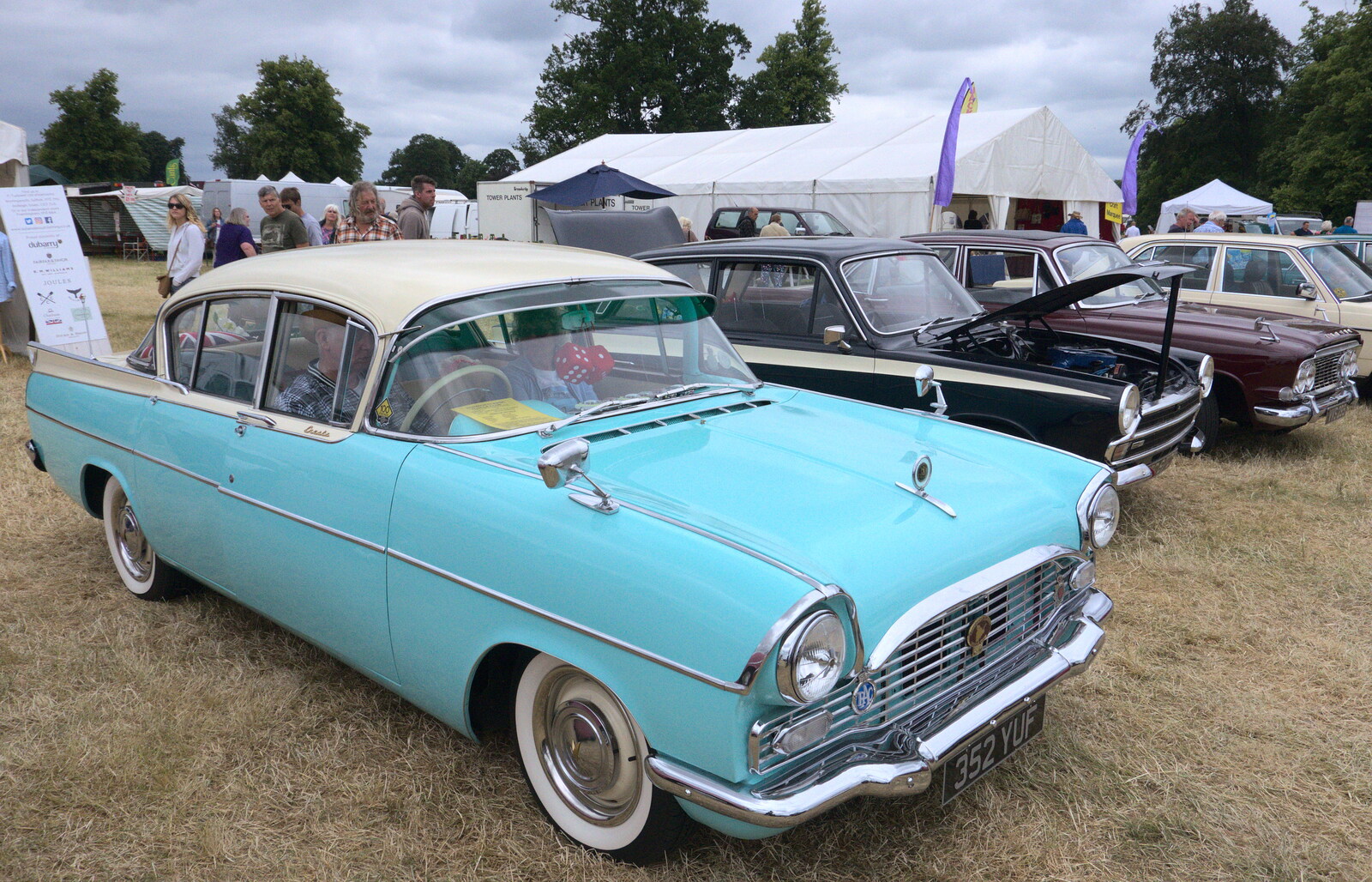 A classic 50s car from The Formerly-Known-As-The-Eye-Show, Palgrave, Suffolk - 17th June 2018