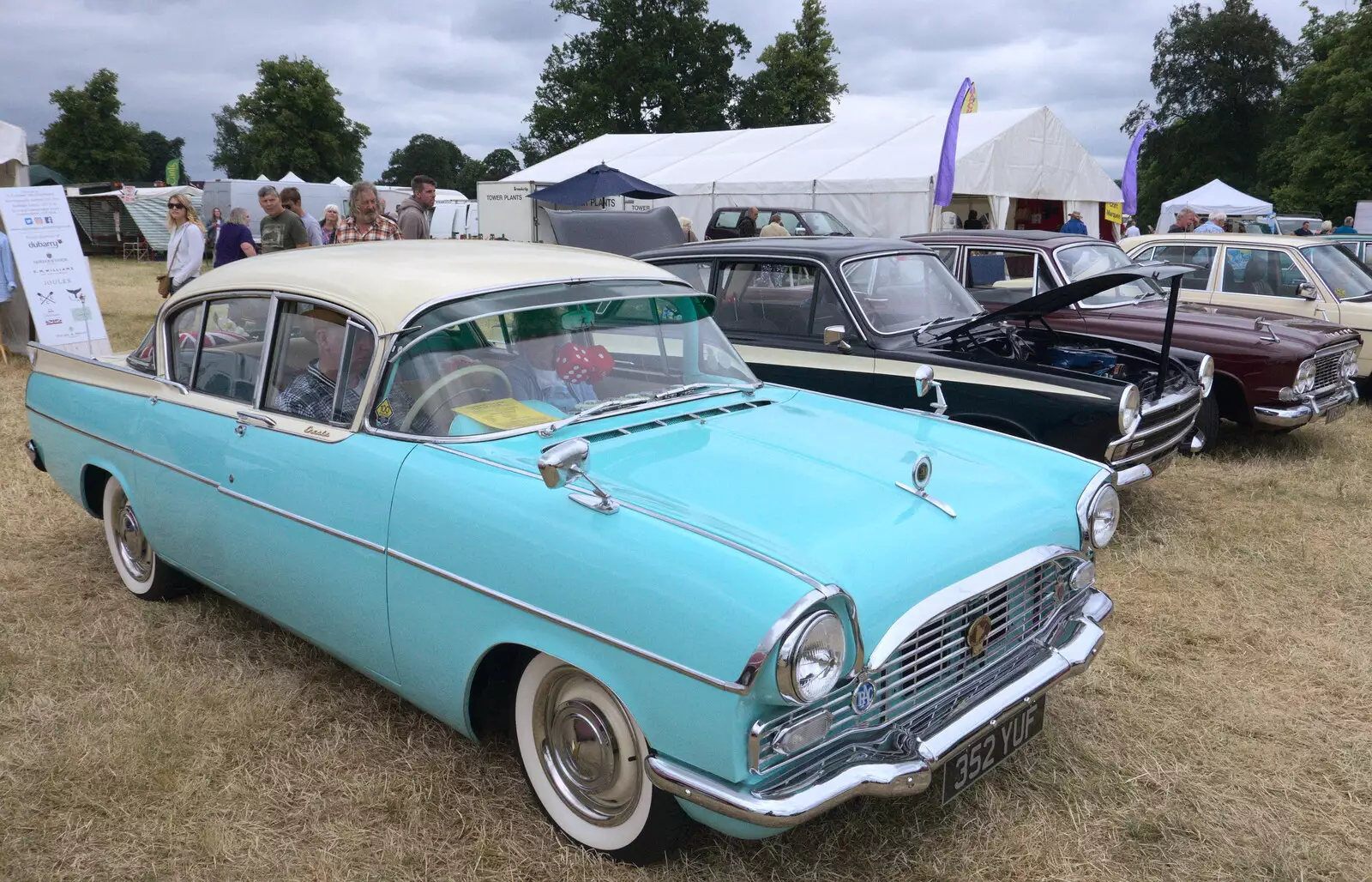 A classic 50s car, from The Formerly-Known-As-The-Eye-Show, Palgrave, Suffolk - 17th June 2018