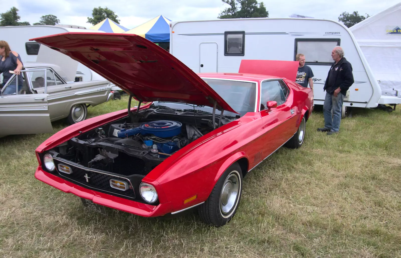 Paul Clay's vintage Ford Mustang, from The Formerly-Known-As-The-Eye-Show, Palgrave, Suffolk - 17th June 2018