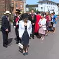 The great and the good of Eye, The Mayor Making Parade, Eye, Suffolk - 24th June 2018