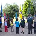 A guard of honour forms outside the church, The Mayor Making Parade, Eye, Suffolk - 24th June 2018