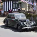 A nice, if dusty, old car outside the church, The Mayor Making Parade, Eye, Suffolk - 24th June 2018