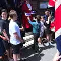 Tins of Cadbury's Heroes are handed out, The Mayor Making Parade, Eye, Suffolk - 24th June 2018