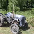 An old Fergie TE20 is up for sale, A Village Hog Roast, Little Green, Thrandeston, Suffolk - 24th June 2018