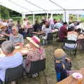 The tent has filled up, A Village Hog Roast, Little Green, Thrandeston, Suffolk - 24th June 2018