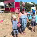 Harry's got a fish on a stick, WoW Festival, Burston, Norfolk - 29th June - 1st July 2018