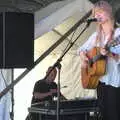 Katie Spencer sings, WoW Festival, Burston, Norfolk - 29th June - 1st July 2018