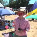 Ed with his tankard, WoW Festival, Burston, Norfolk - 29th June - 1st July 2018