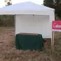 The 'vote Labour' tent isn't very busy, WoW Festival, Burston, Norfolk - 29th June - 1st July 2018