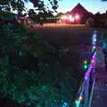 Lights in the trees, like fireflies, WoW Festival, Burston, Norfolk - 29th June - 1st July 2018