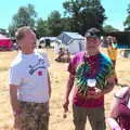 Gaz and his mate, WoW Festival, Burston, Norfolk - 29th June - 1st July 2018