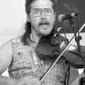 Bobby Fitzgerald on fiddle, WoW Festival, Burston, Norfolk - 29th June - 1st July 2018