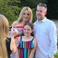 Family snapshot, An Oaksmere Party, Brome, Suffolk - 14th July 2018