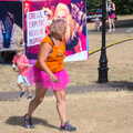 A pink tutu runs around, Diss Fest, The Park, Diss, Norfolk - 22nd July 2018