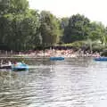 The Serpentine is heaving, The BSCC at The Crown and Hot Summer Days, Diss, Pulham and London - 24th July 2018