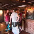 We hang around the bar at the Crown in Pulham, The BSCC at The Crown and Hot Summer Days, Diss, Pulham and London - 24th July 2018